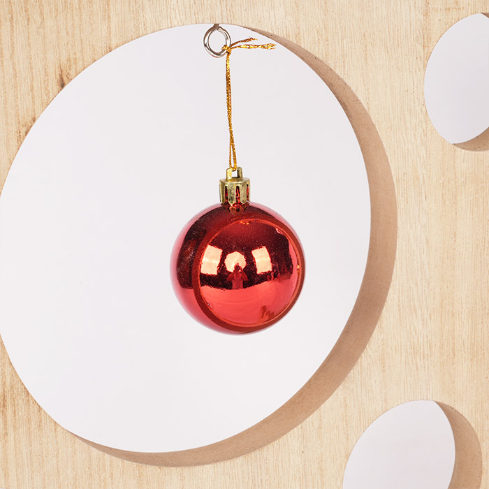 Christmas ornament finish and motif quality check